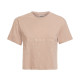 Guess Γυναικεία κοντομάνικη μπλούζα crop Maglieria Tagliata T-Shirt